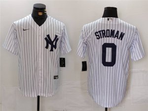 New York Yankees #0 Marcus Stroman White Limited Jersey