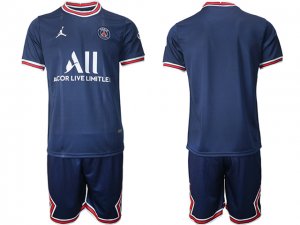 Club Paris Saint Germain Blank Home Navy 2021/2022 Soccer Jersey