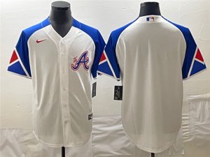 Atlanta Braves Blank White 2023 City Connect Team Jersey