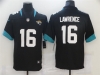 Jacksonville Jaguars #16 Trevor Lawrence Black Vapor Limited Jersey