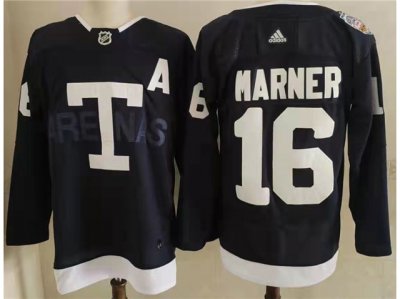 Toronto Maple Leafs #16 Mitchell Marner Navy 2022 Heritage Classic Jersey