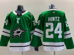 Dallas Stars #24 Roope Hintz Home Green Jersey