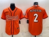 Cincinnati Bengals #2 Evan McPherson Orange Baseball Cool Base Jersey