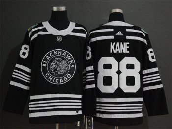 Chicago Blackhawks #88 Patrick Kane Black 2019 Winter Classic Jersey