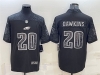 Philadelphia Eagles #20 Brian Dawkins Black RFLCTV Limited Jersey