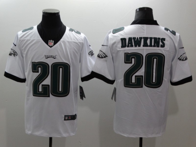 Philadelphia Eagles #20 Brian Dawkins White Vapor Limited Jersey - Click Image to Close
