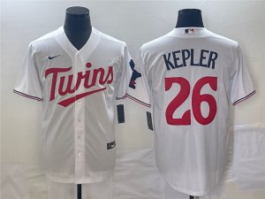 Minnesota Twins #26 Max Kepler White Cool Base Jersey