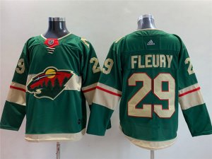 Minnesota Wild #29 Marc-Andre Fleury Green Jersey