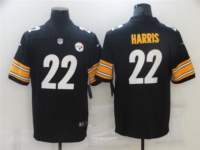 Pittsburgh Steelers #22 Najee Harris Black Vapor Limited Jersey - Click Image to Close